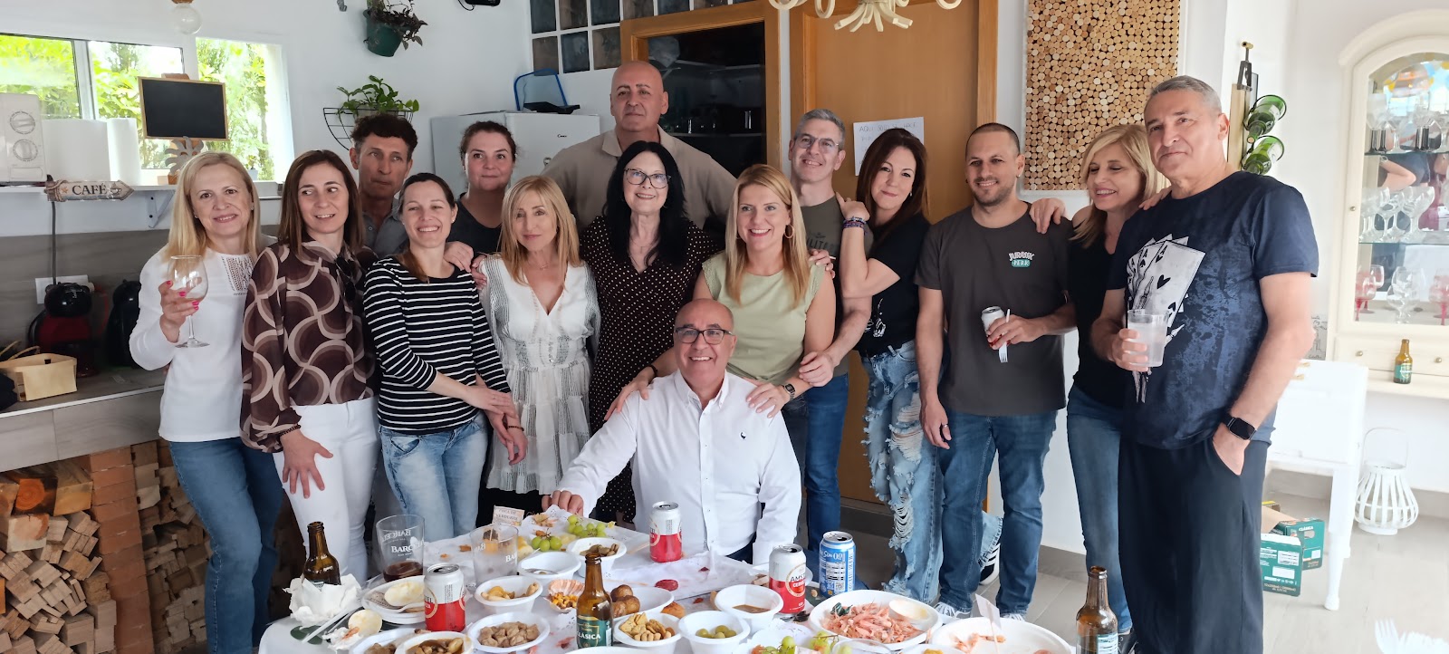 La comunidad de Salsabor reunida