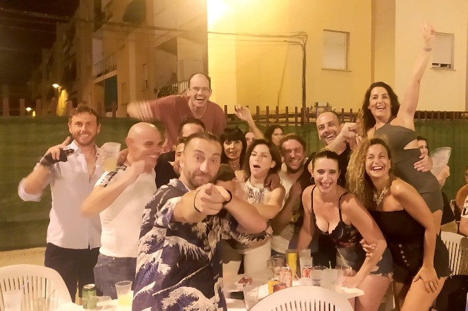 Fiesta nocturna de Salsabor